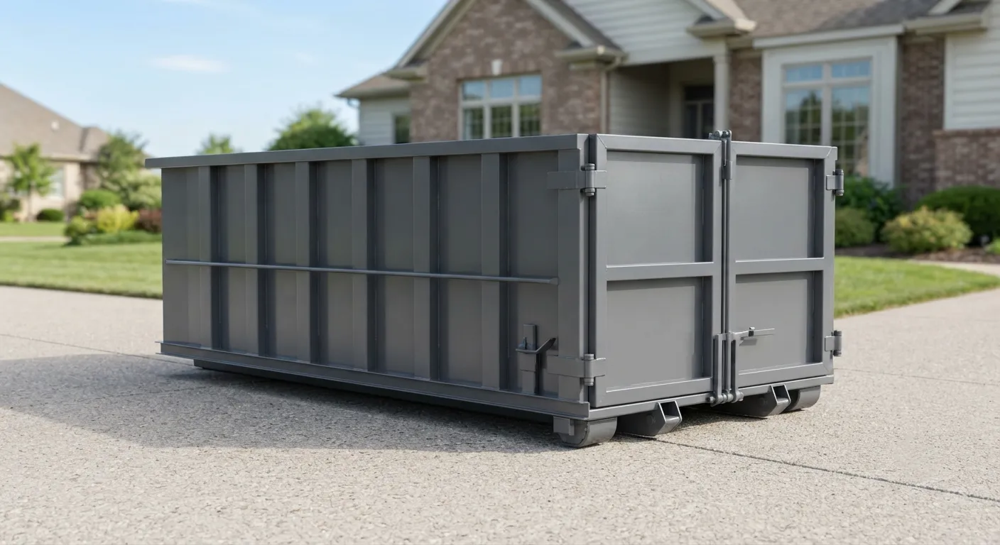 10 yard dumpster rental from our Arden-Arcade fleet