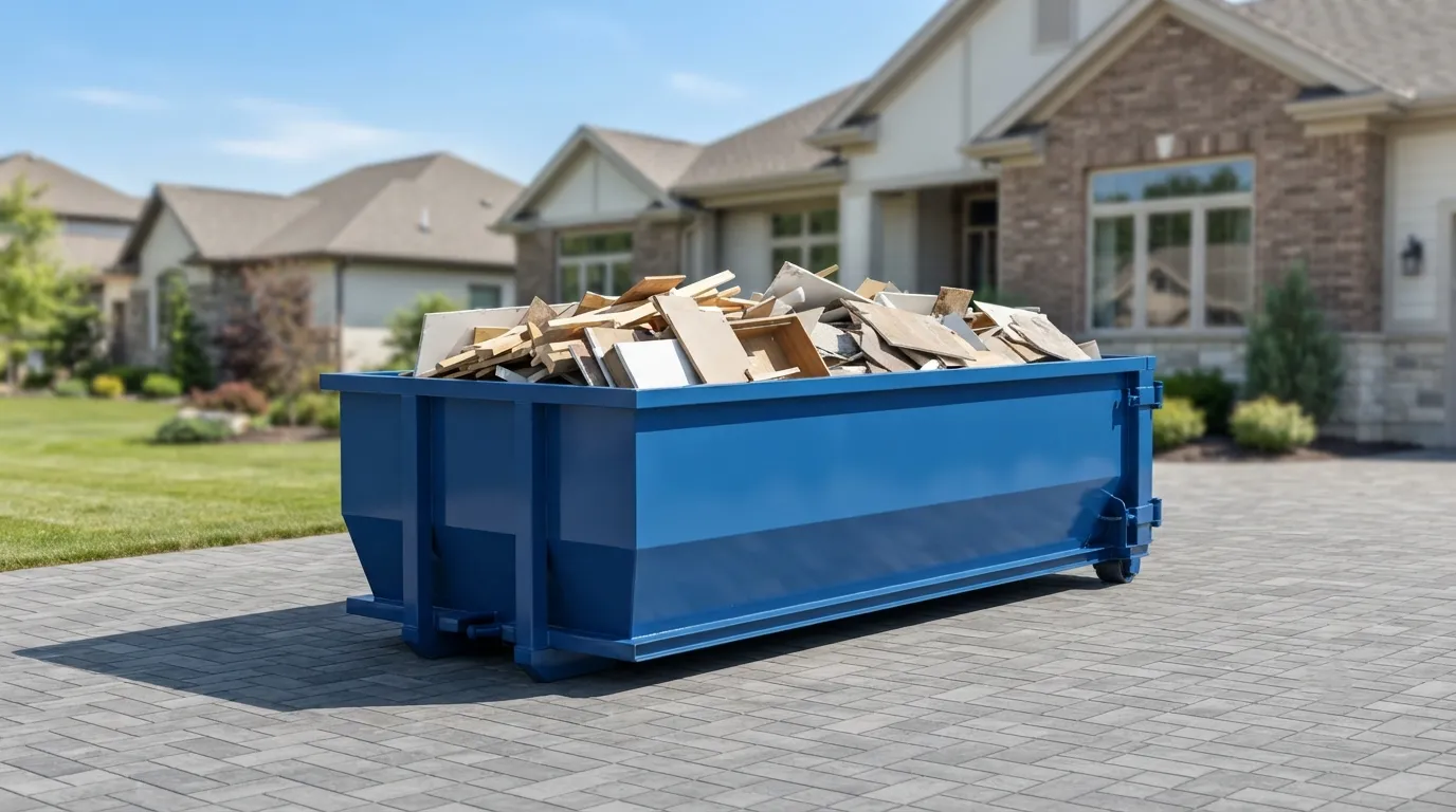 20 yard dumpster rental from our Arden-Arcade fleet