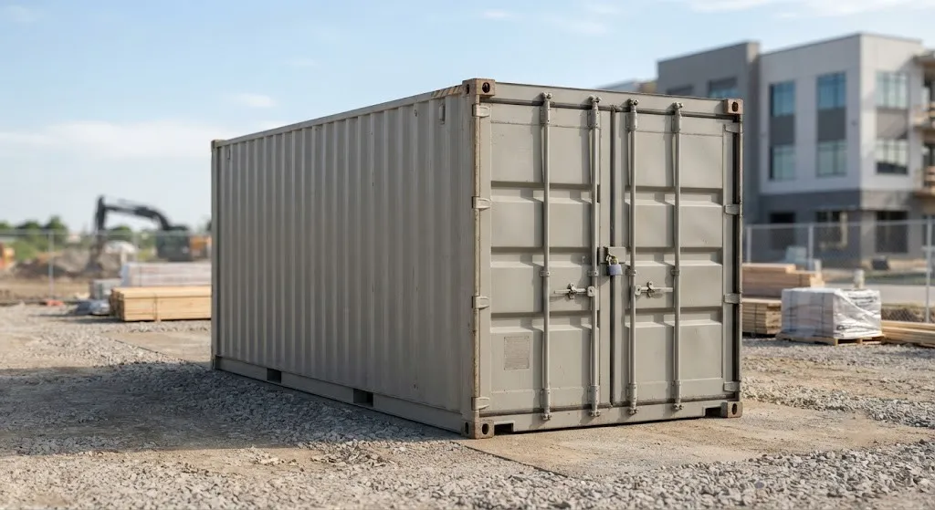 20ft storage container from our Arden-Arcade fleet